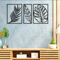 Set of 3 Framed Panel Painted CutOut Wall Decor