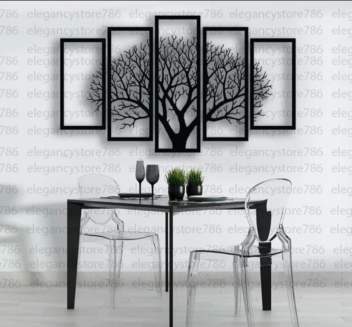 Vintage 3D 5 Set Frames